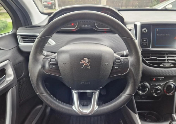 Peugeot 2008 cena 49999 przebieg: 43000, rok produkcji 2018 z Bieruń małe 326